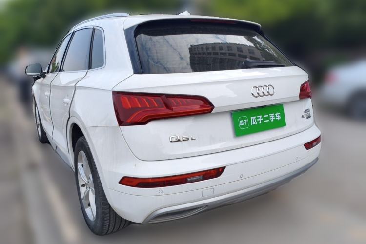 Used Audi Q5L 2018 40 TFSI Prestige Edition China VI Emission Standard Rear Left 45 Deg