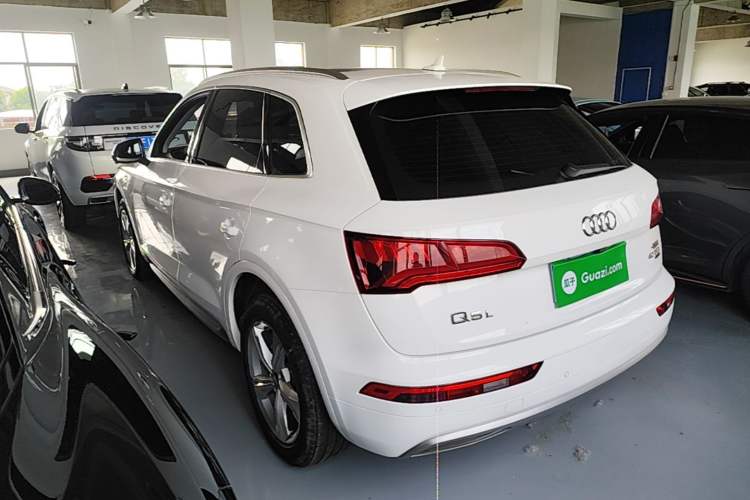 Used Audi Q5L 2018 40 TFSI Prestige Edition China VI Emission Standard Rear Left 45 Deg