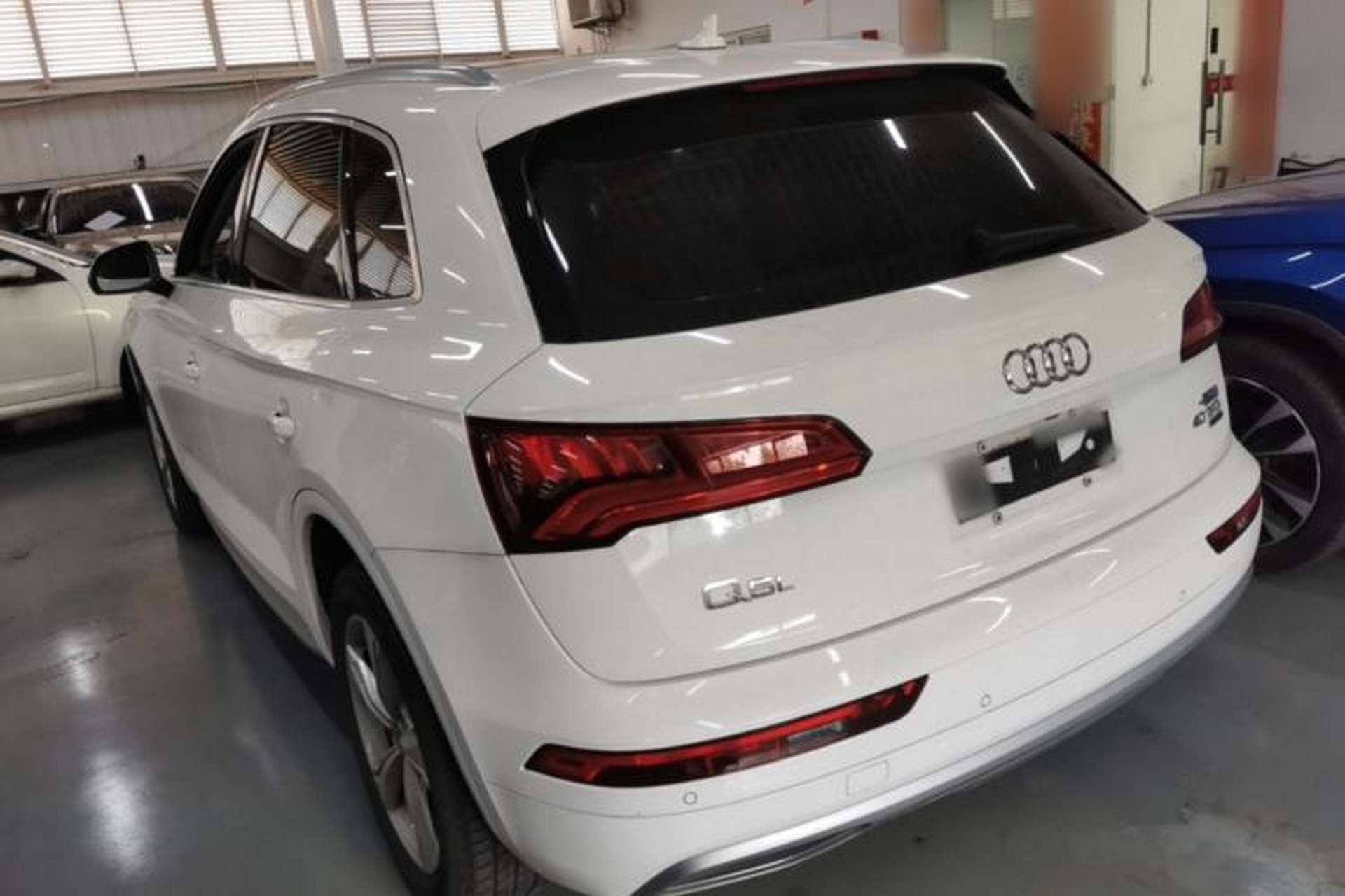 Used Audi Q5L 2018 40 TFSI Prestige Edition China VI Emission Standard Rear Left 45 Deg