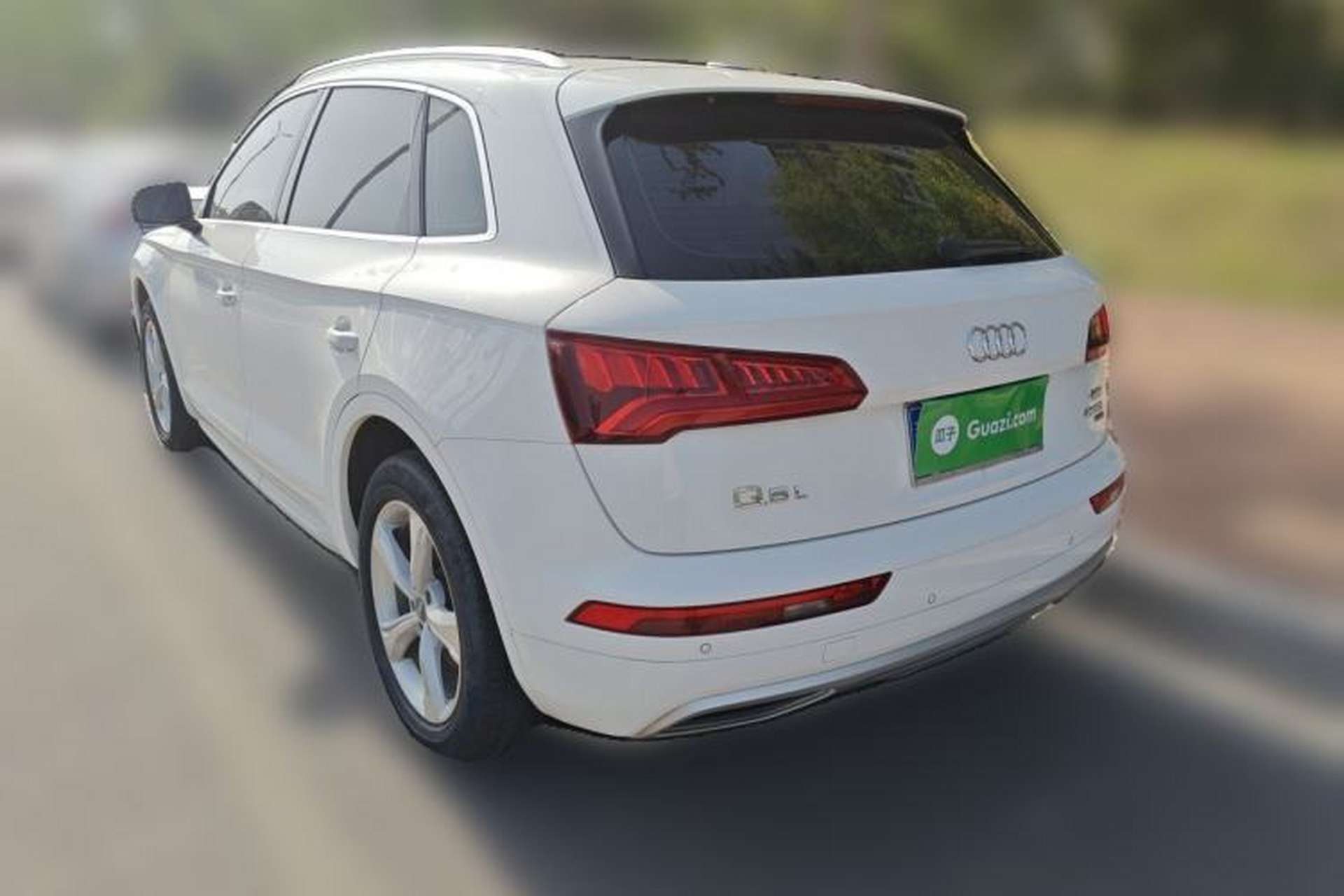 Used Audi Q5L 2018 40 TFSI Prestige Edition China VI Emission Standard Rear Left 45 Deg