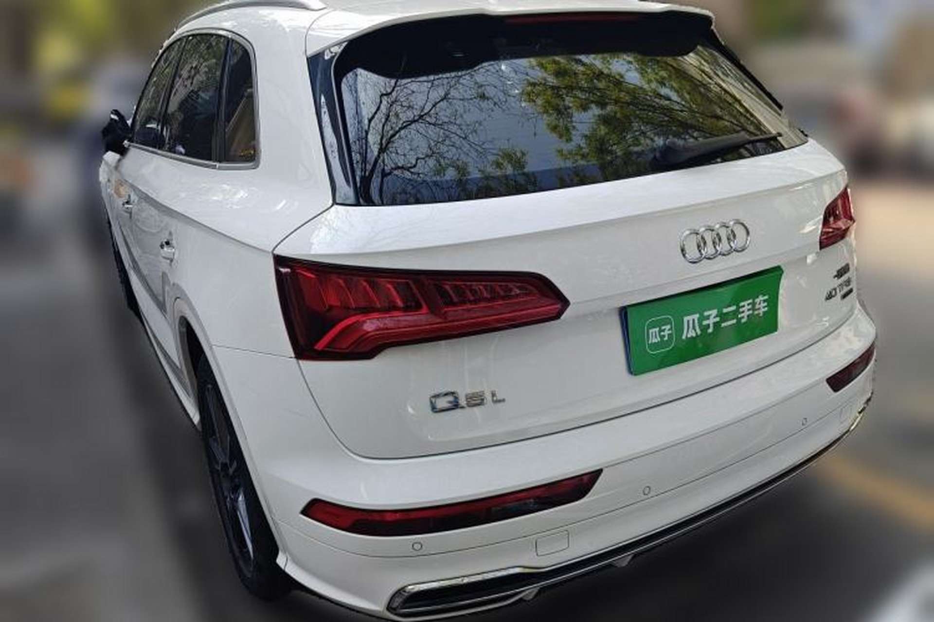 Used Audi Q5L 2018 40 TFSI Prestige Fashion Edition China VI Rear Left 45 Deg