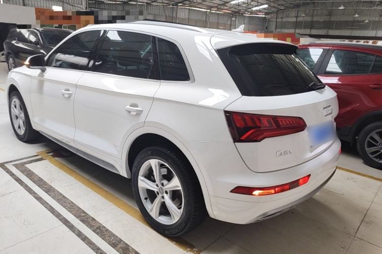 Used Audi Q5L 2018 40 TFSI Prestige Edition China VI Emission Standard Rear Left 45 Deg