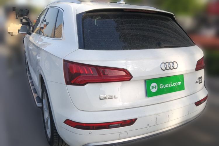 Used Audi Q5L 2018 40 TFSI Prestige Edition China VI Emission Standard Rear Left 45 Deg