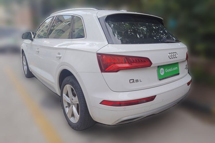 Used Audi Q5L 2018 40 TFSI Prestige Edition China VI Emission Standard Rear Left 45 Deg