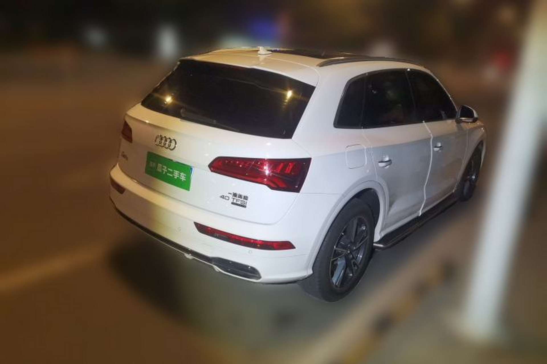 Used Audi Q5L 2018 40 TFSI Prestige Fashion Edition China VI Rear Right 45 Deg
