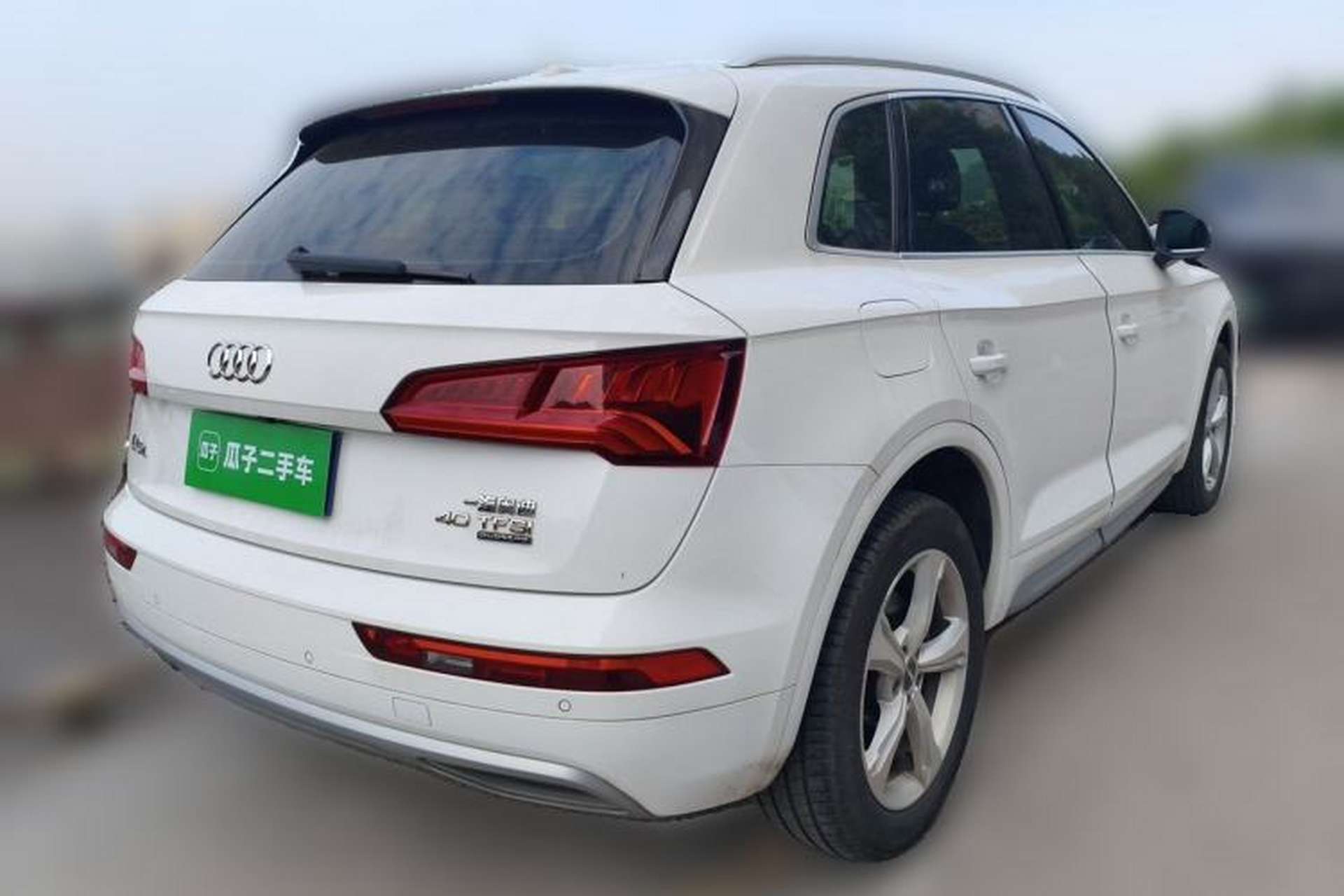 Used Audi Q5L 2018 40 TFSI Prestige Edition China VI Emission Standard Rear Right 45 Deg