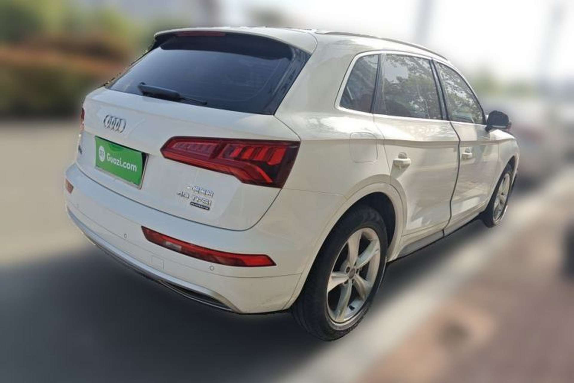 Used Audi Q5L 2018 40 TFSI Prestige Edition China VI Emission Standard Rear Right 45 Deg