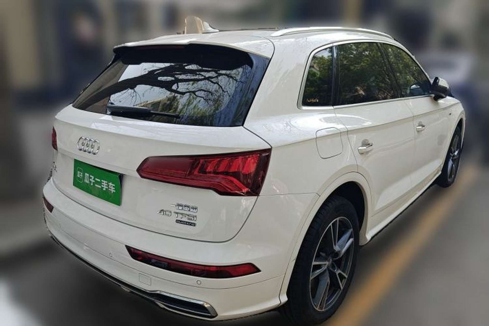 Used Audi Q5L 2018 40 TFSI Prestige Fashion Edition China VI Rear Right 45 Deg