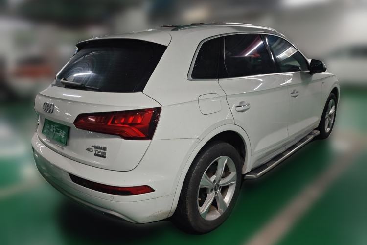 Used Audi Q5L 2018 40 TFSI Prestige Edition China VI Emission Standard Rear Right 45 Deg