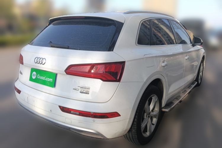 Used Audi Q5L 2018 40 TFSI Prestige Edition China VI Emission Standard Rear Right 45 Deg