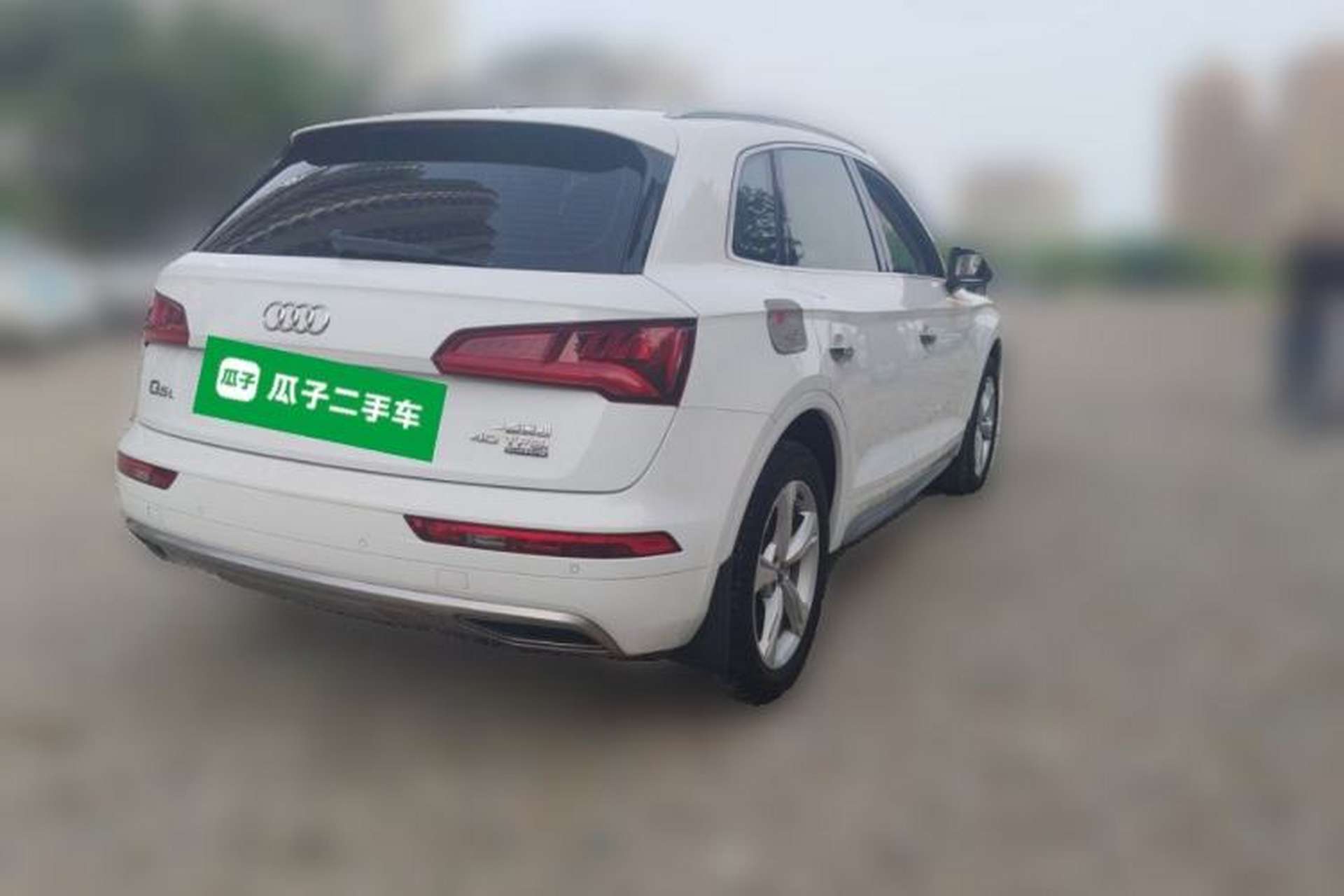 Used Audi Q5L 2018 40 TFSI Prestige Edition China VI Emission Standard Rear Right 45 Deg