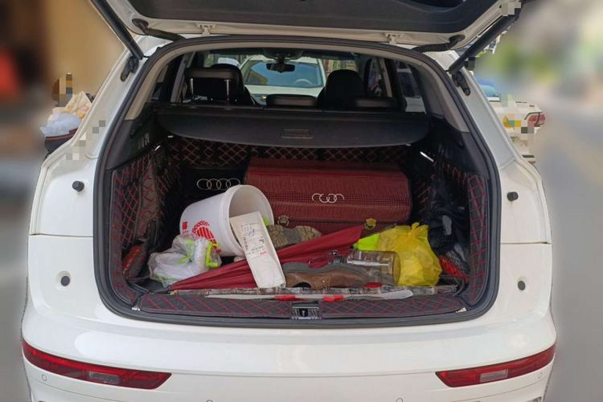 Used Audi Q5L 2018 40 TFSI Prestige Fashion Edition China VI Trunk