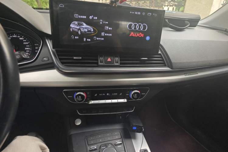Used Audi Q5L 2020 Revised 40 TFSI Prestige Edition Audio And AC Panel