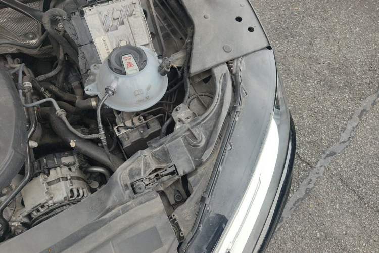 Used Audi Q5L 2020 Revised 40 TFSI Prestige Edition Engine Bay Left