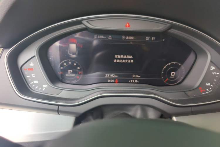 Used Audi Q5L 2020 Updated 40 TFSI Prestige Fashion Edition Odometer Close Up