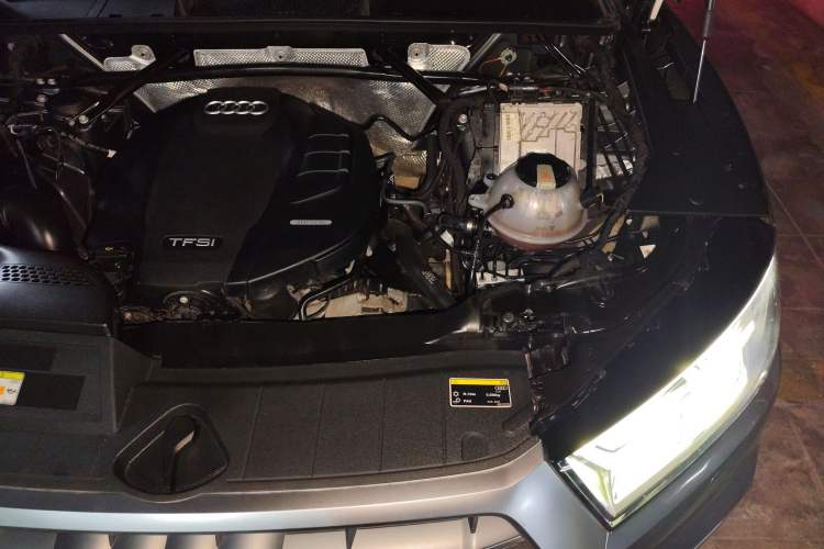 Used Audi Q5L 2020 Updated 40 TFSI Prestige Fashion Edition Engine Bay Left