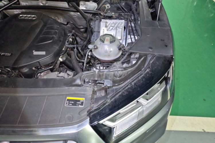 Used Audi Q5L 2020 Revised 40 TFSI Prestige Edition Engine Bay Left