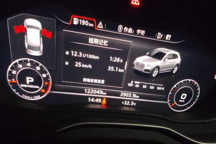 Used Audi Q5L 2020 Updated 40 TFSI Prestige Fashion Edition Instrument Cluster