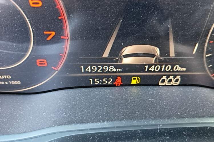 Used Audi Q5L 2020 40 TFSI Prestige Fashion Edition Odometer Close Up