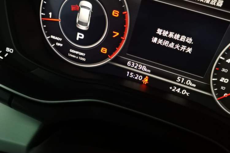 Used Audi Q5L 2020 40 TFSI Prestige Fashion Edition Odometer Close Up