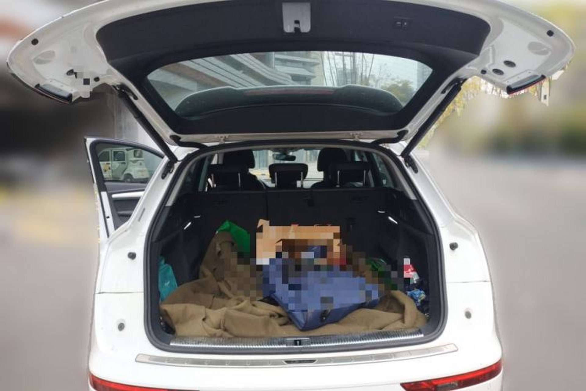 Used Audi Q5L 2020 Updated 40 TFSI Prestige Fashion Edition Trunk