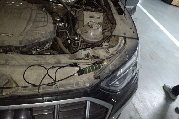 Used Audi Q5L 2021 40 TFSI Fashionable and Elegant Edition Engine Bay Left