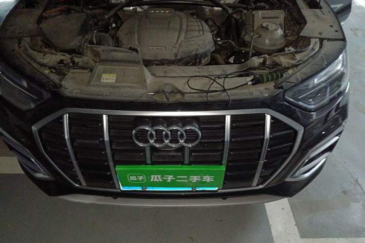 Used Audi Q5L 2021 40 TFSI Fashionable and Elegant Edition Engine Bay