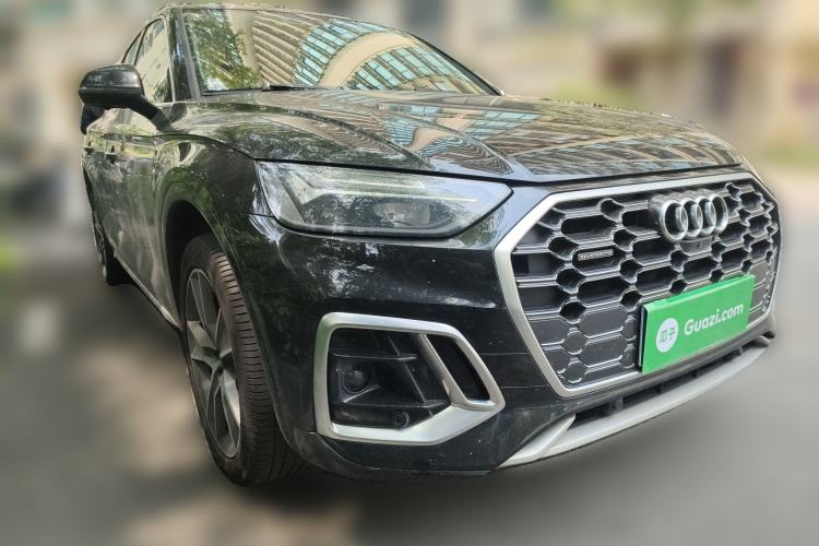 Used Audi Q5L 2021 45 TFSI Luxury Dynamic Edition Front Right 45 Deg