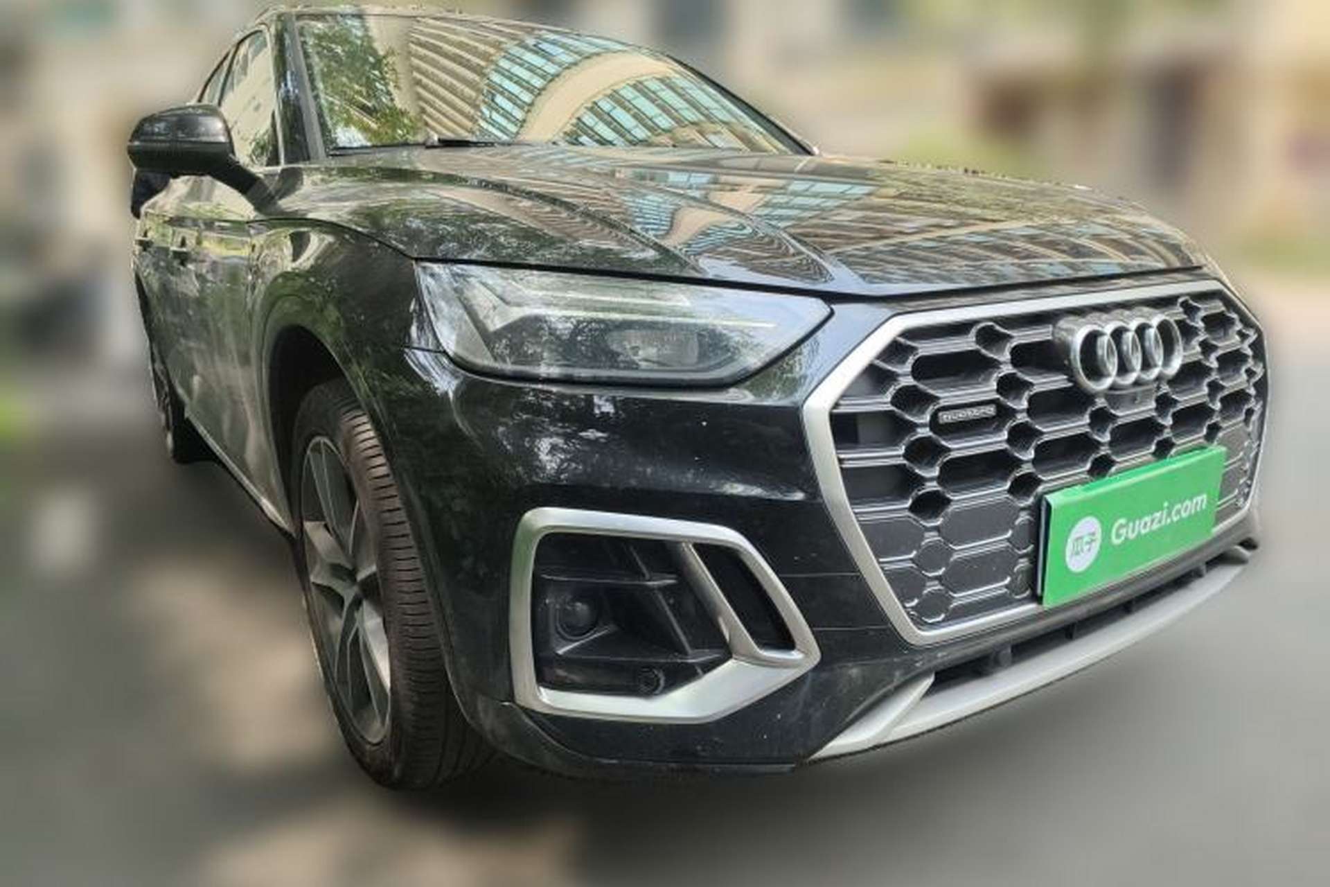 Used Audi Q5L 2021 45 TFSI Luxury Dynamic Edition Front Right 45 Deg
