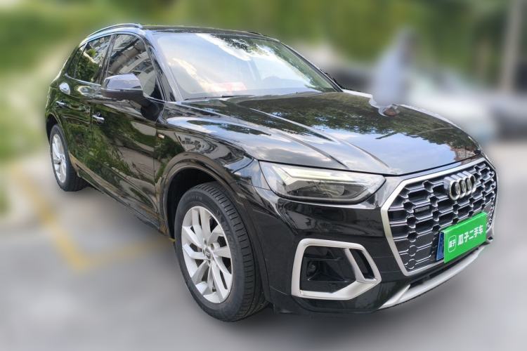Used Audi Q5L 2021 40 TFSI Luxury Dynamic Edition Front Right 45 Deg
