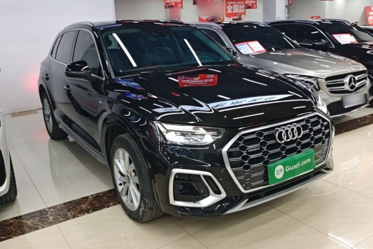 Used Audi Q5L 2021 40 TFSI Luxury Dynamic Edition Front Right 45 Deg