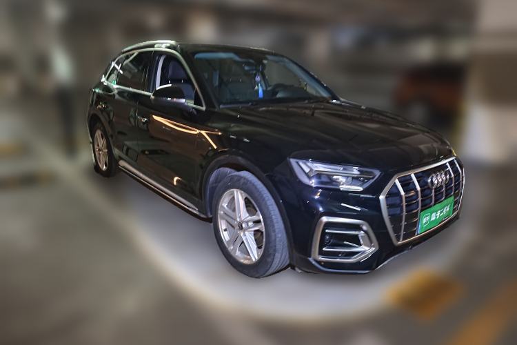 Used Audi Q5L 2021 40 TFSI Fashionable and Elegant Edition Front Right 45 Deg
