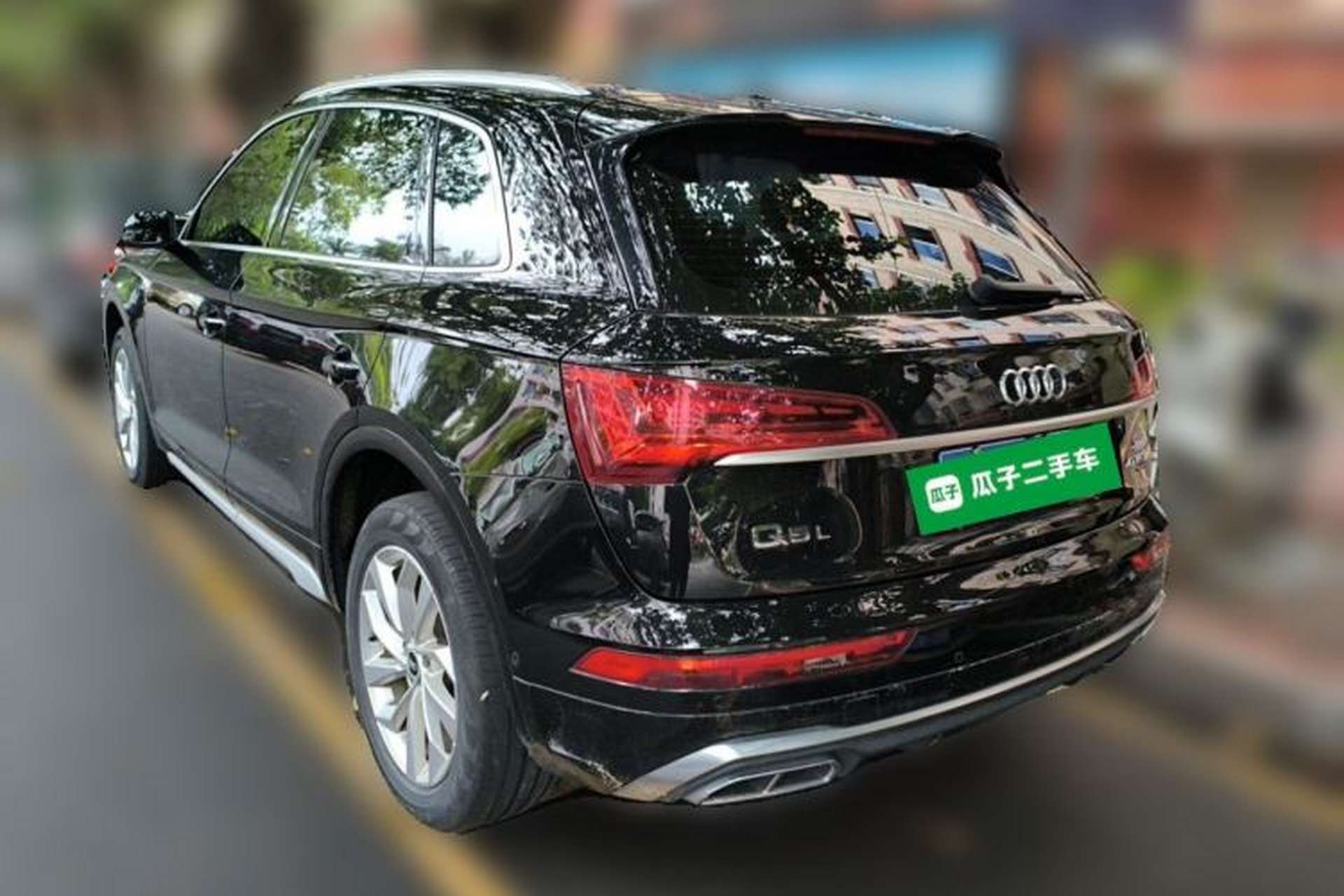Used Audi Q5L 2021 40 TFSI Fashion Dynamic Model Rear Left 45 Deg