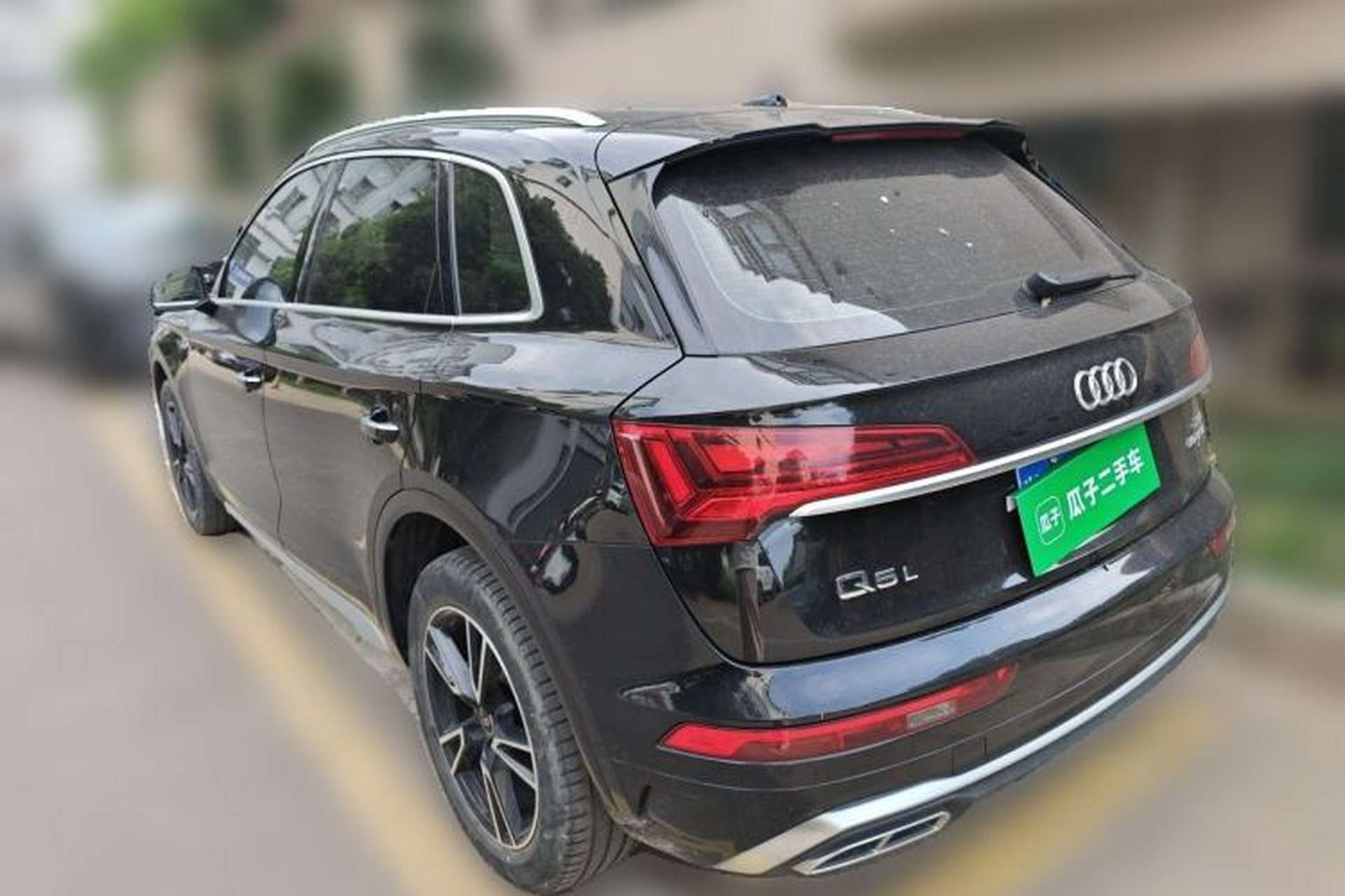 Used Audi Q5L 2021 40 TFSI Fashion Dynamic Model Rear Left 45 Deg