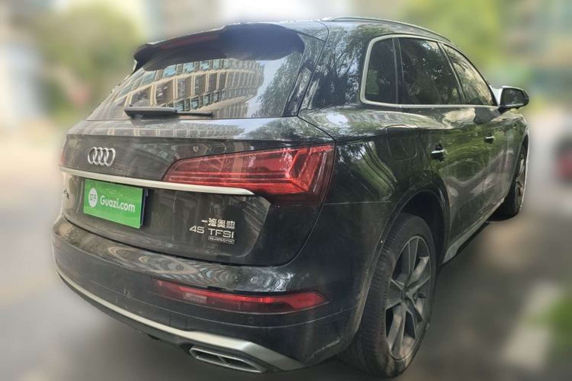 Used Audi Q5L 2021 45 TFSI Luxury Dynamic Edition Rear Right 45 Deg