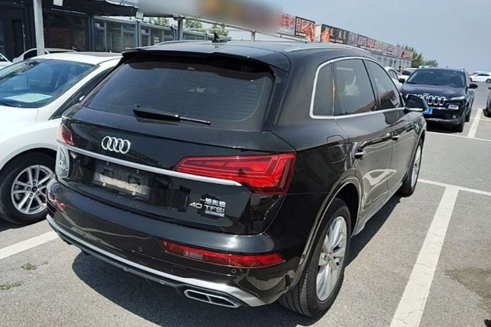Used Audi Q5L 2021 40 TFSI Luxury Dynamic Edition Rear Right 45 Deg