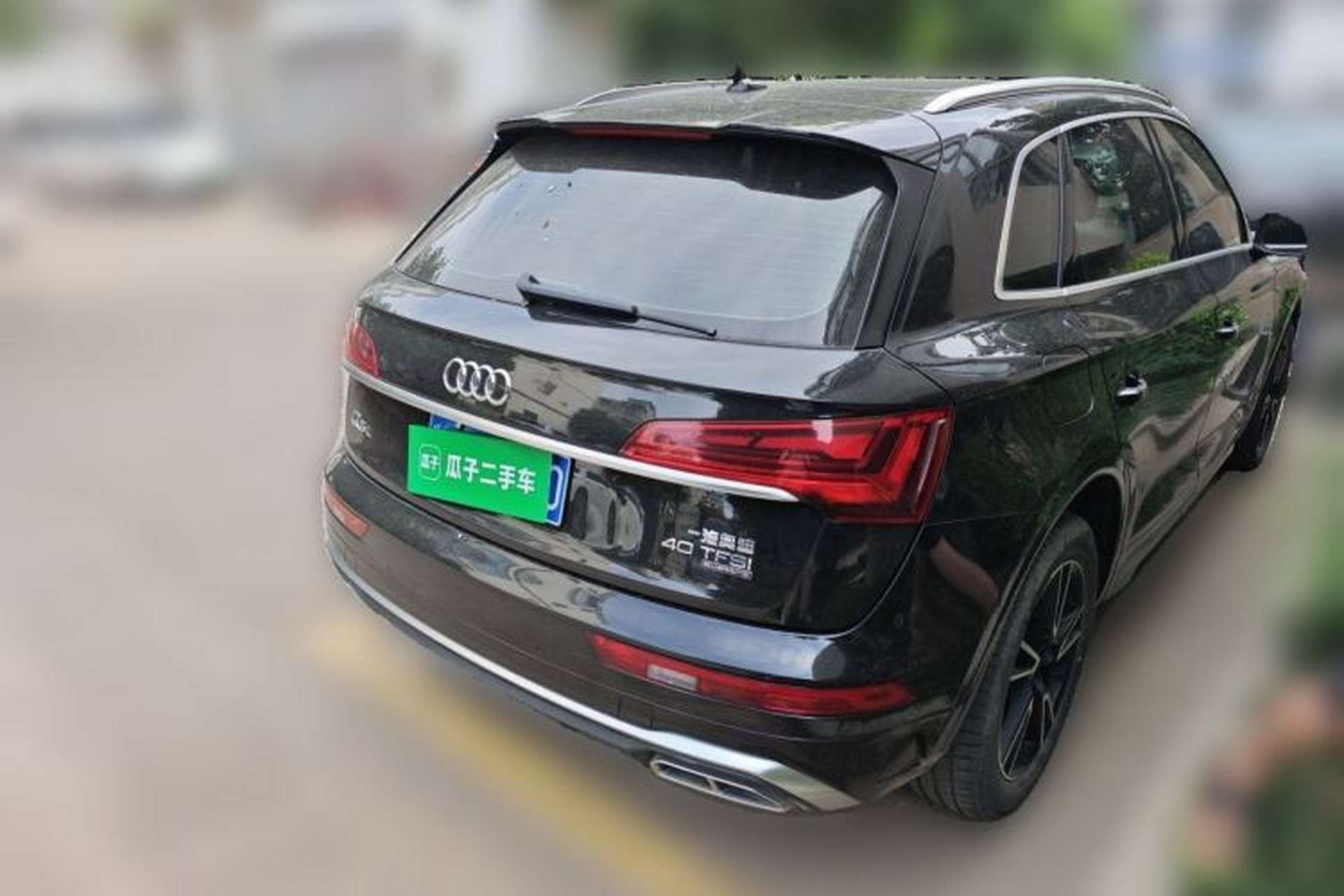 Used Audi Q5L 2021 40 TFSI Fashion Dynamic Model Rear Right 45 Deg