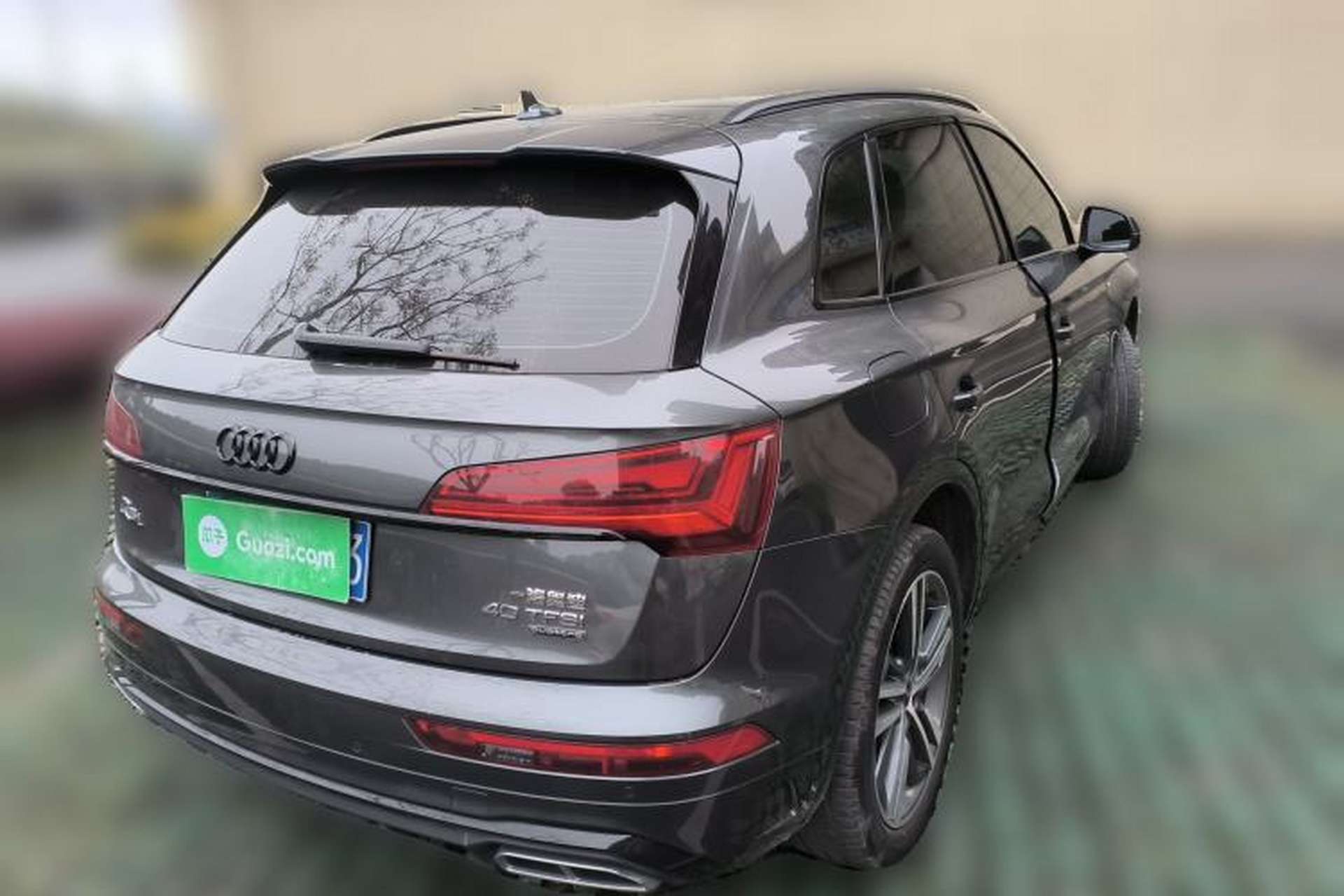 Used Audi Q5L 2021 40 TFSI Fashion Dynamic Model Rear Right 45 Deg
