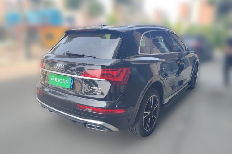 Used Audi Q5L 2021 40 TFSI Fashion Dynamic Model Rear Right 45 Deg