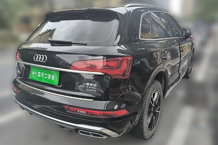 Used Audi Q5L 2021 40 TFSI Fashion Dynamic Model Rear Right 45 Deg