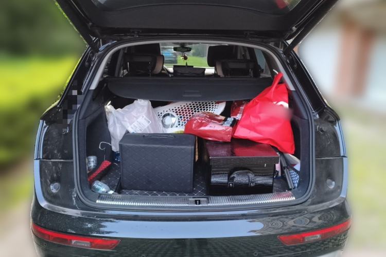 Used Audi Q5L 2021 40 TFSI Luxury Dynamic Edition Trunk