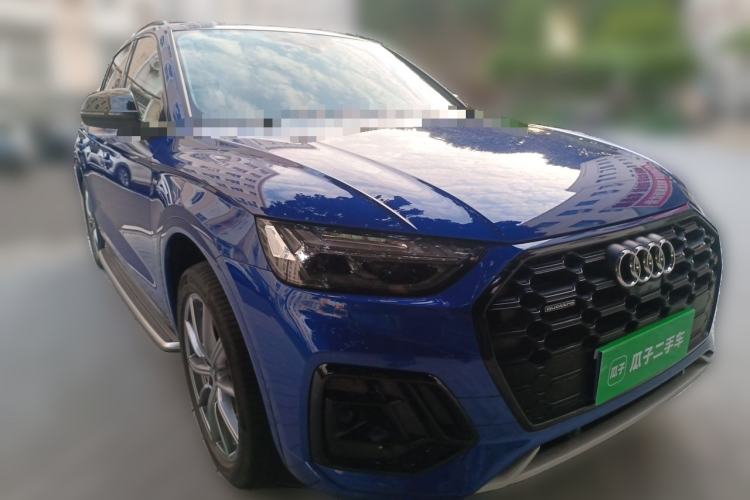 Used Audi Q5L 2021 45 TFSI Prestige Dynamic Edition Front Right 45 Deg