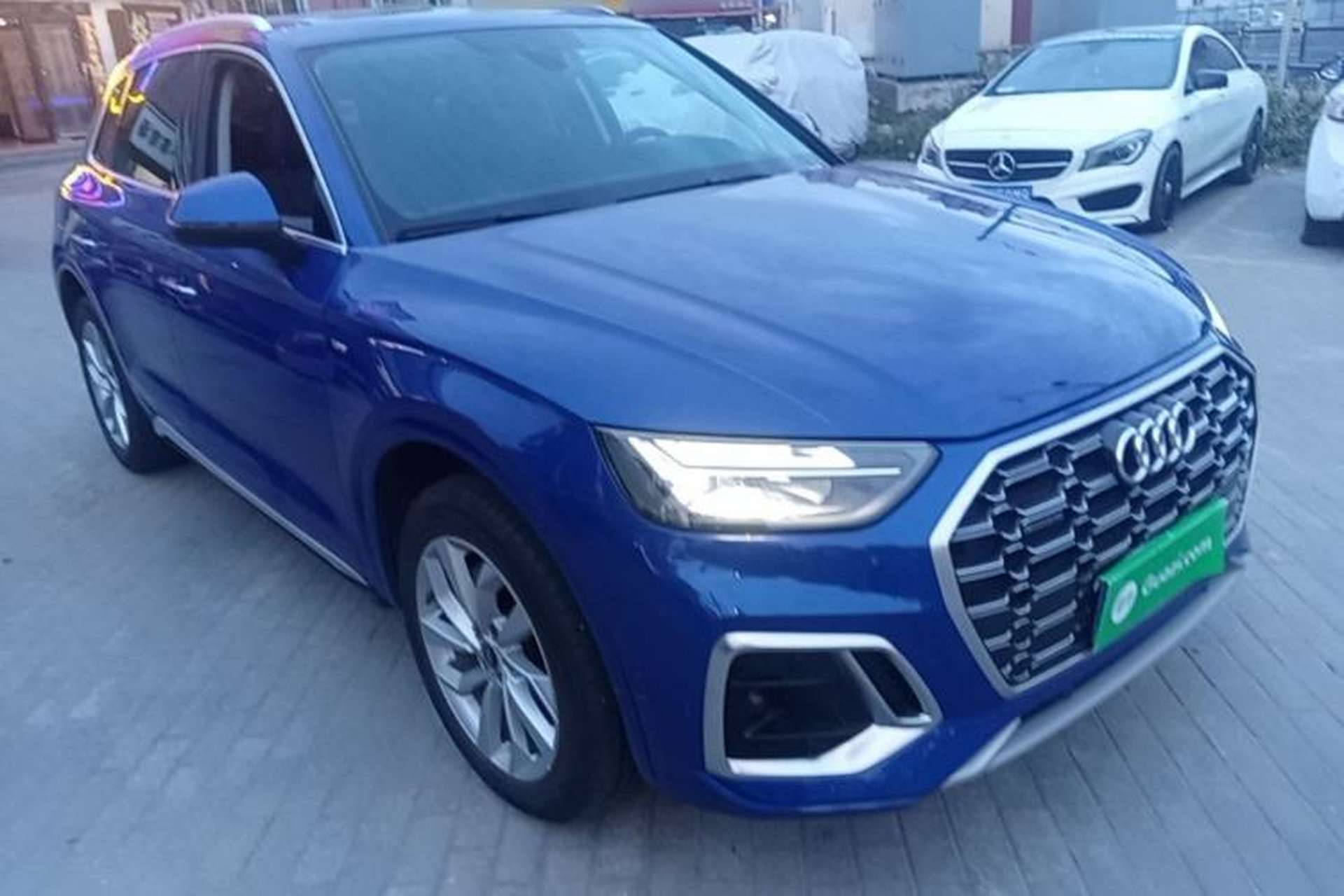 Used Audi Q5L 2021 40 TFSI Luxury Dynamic Edition Front Right 45 Deg