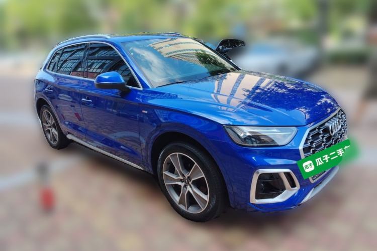 Used Audi Q5L 2021 45 TFSI Luxury Dynamic Edition Front Right 45 Deg