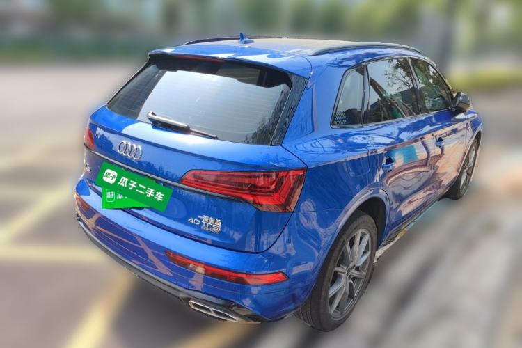 Used Audi Q5L 2021 40 TFSI Luxury Dynamic Edition Rear Right 45 Deg