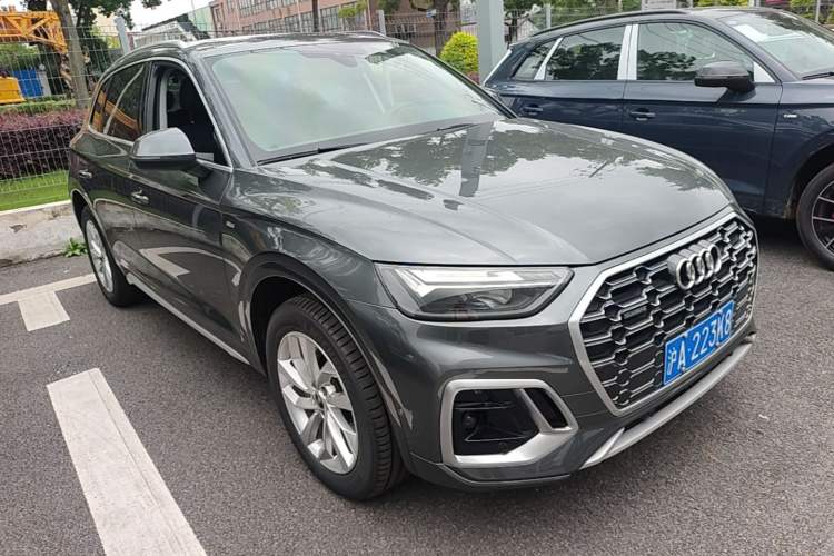 Used Audi Q5L 2021 40 TFSI Luxury Dynamic Edition Front Right 45 Deg