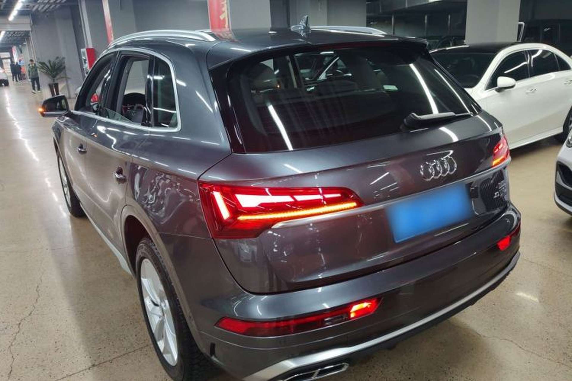 Used Audi Q5L 2021 40 TFSI Fashion Dynamic Model Rear Left 45 Deg