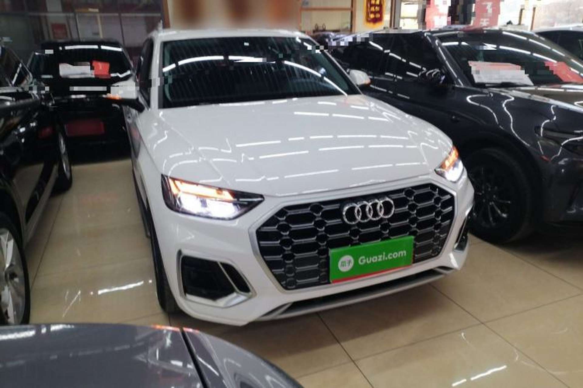 Used Audi Q5L 2021 40 TFSI Luxury Dynamic Edition Front Right 45 Deg