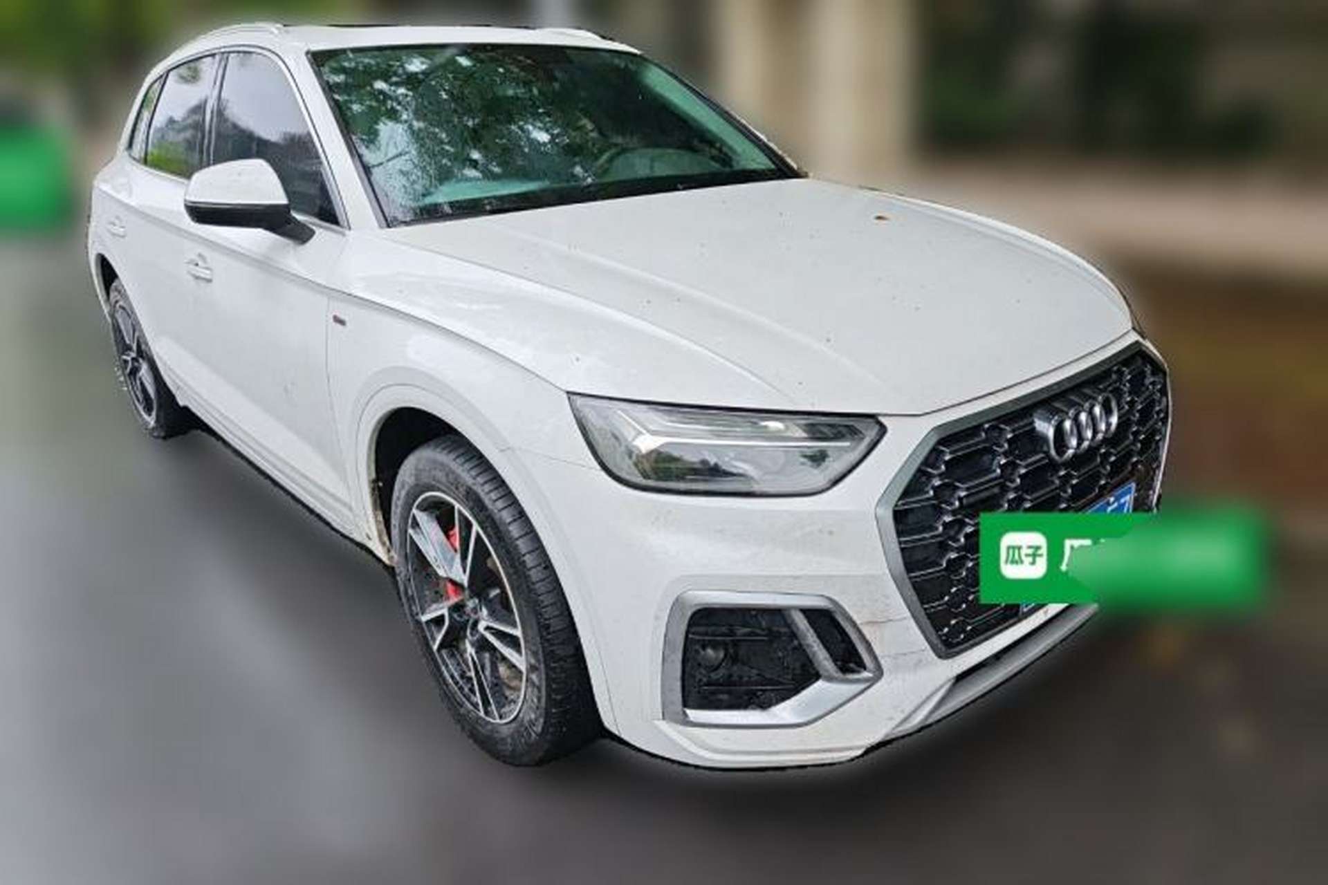 Used Audi Q5L 2021 40 TFSI Fashion Dynamic Model Front Right 45 Deg
