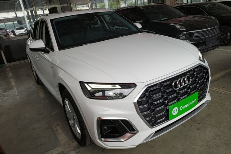 Used Audi Q5L 2021 40 TFSI Luxury Dynamic Edition Front Right 45 Deg